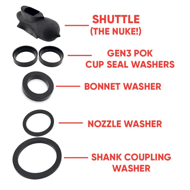 Nukatap - Seal Kit - Gen 3