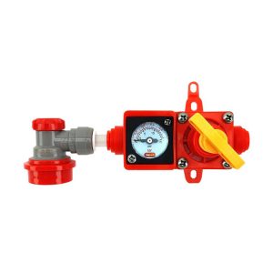 BlowTie Kit (0-15psi) Integrated Gauge (spunding valve)