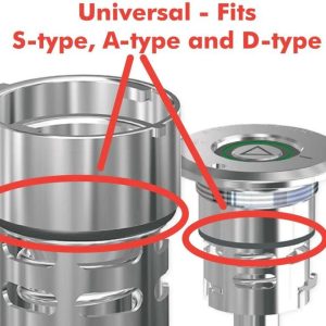 Replacement seal for A and D -Type spear