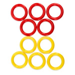 Post O-Rings (5 x Red Gas + 5 x Yellow Liquid)