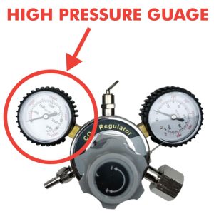 High Pressure Gauge for Regulator 0-4500psi